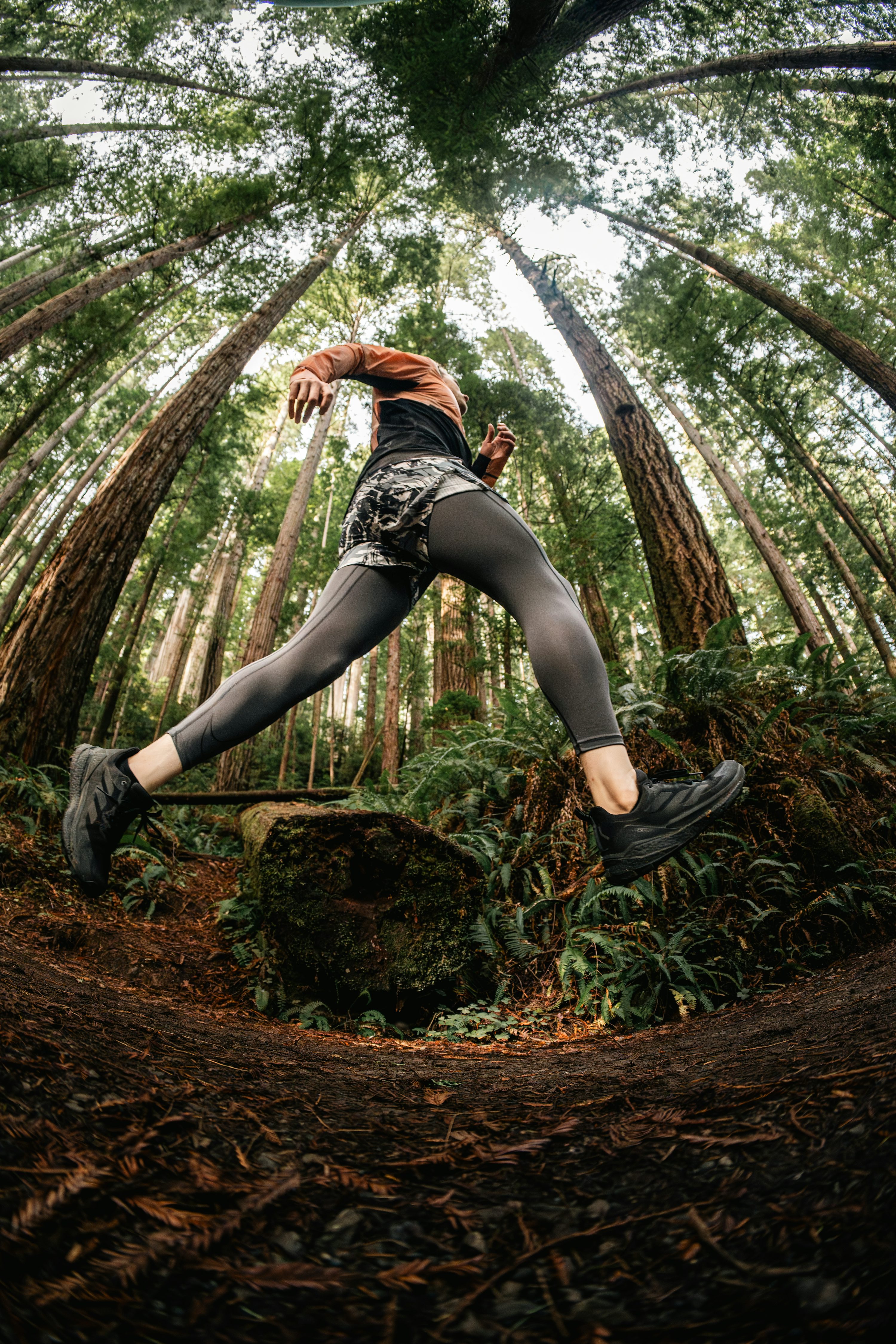 Fotografía ilustrativa de entrenamiento en la naturaleza